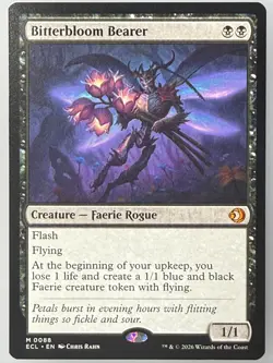 Magic the Gathering Lorwyn Eclipsed - Bitterbloom Bearer 88 - Image 1