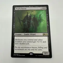 Death Baron NM Core Set 2019 090/280 Magic: The Gathering MTG Regular - Image 1