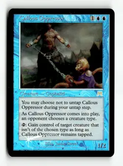 MTG | Callous Oppressor | Onslaught | Foil | Moderately Played | English - Image 1