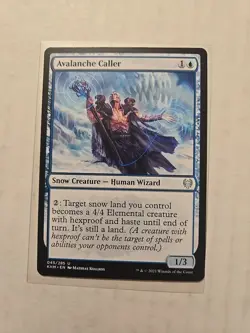 Avalanche Caller - Kaldheim - LP - Uncommon - Creature - Image 1