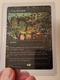 MTG Secret Lair Encyclopedia Crop Rotation FOIL - Image 1
