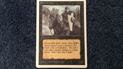 BLACK KNIGHT UNLIMITED uncommon Magic the Gathering - Image 2
