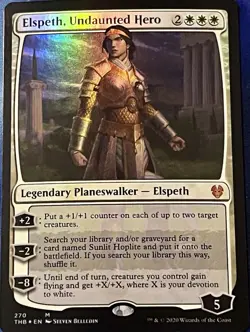Elspeth, Undaunted Hero - Foil - Theros Beyond Death - Magic MTG - NM - Mythic - Image 1