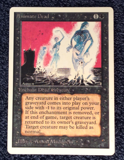ANIMATE DEAD UNLIMITED uncommon Magic the Gathering - Image 4