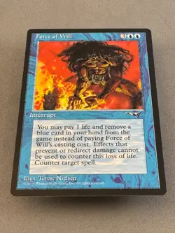 Force of Will MTG Alliances—Unplayed Near Mint—Vintage Magic: the Gathering - Image 3
