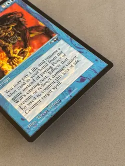 Force of Will MTG Alliances—Unplayed Near Mint—Vintage Magic: the Gathering - Image 4