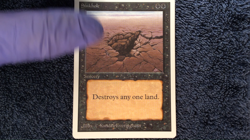 SINKHOLE UNLIMITED Magic the Gathering Unplayed Near Mint - Image 2