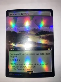 Scattered Groves (Extended Art) Universes Beyond: Fallout Foil - Image 1