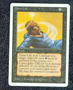 13 UNLIMITED BLACK COMMONS Magic the Gathering NM-LP-MP - Image 2