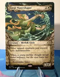 Adept Watershaper (Showcase) R Lorwyn Eclipsed 297 NM - Image 1