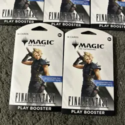 MTG: Magic The Gathering Final Fantasy Play Sleeved Booster Pack x5 - Image 4