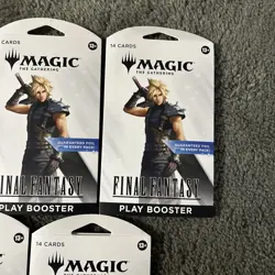 MTG: Magic The Gathering Final Fantasy Play Sleeved Booster Pack x5 - Image 5