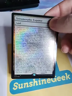 Terramorphic Expanse (Full-Text Lands) Secret Lair Drop Foil - Image 2