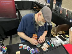 BRAINGEYSER UNLIMITED rare Magic the Gathering Signed - Image 5