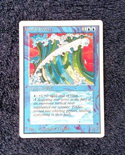 WALL OF WATER UNLIMITED uncommon Magic the Gathering - Image 4