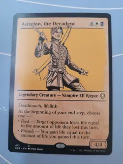 MTG Astarion, the Decadent SHOWCASE Commander Baldur's Gate Magic 413 NM/LP - Image 1