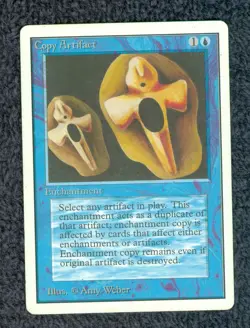 COPY ARTIFACT UNLIMITED rare Magic the Gathering - Image 1