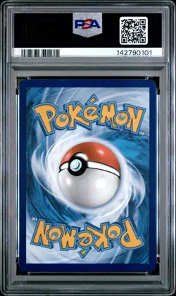 2025 POKEMON PRE EN-PRISMATIC EVOLUTIONS POKE BALL REVERSE HOLO FAN ROTOM PSA 8 - Image 2
