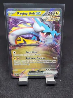 Raging Bolt ex 123/162 Double Rare - Pokemon TCG SV: Temporal Forces - Image 1