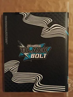 Pokemon TCG Card BLACK BOLT Binder - BINDER ONLY - Empty Holds 360 Cards - NEW - Image 2