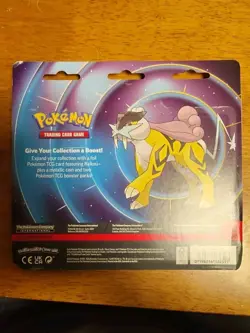 New Pokemon Mega Evolution & Phantasmal Flames 2-Pack Blister Sealed - Raikou - Image 2