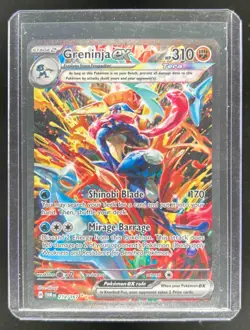 2024 Pokemon Twilight Masquerade Greninja ex #214/167 - Image 1
