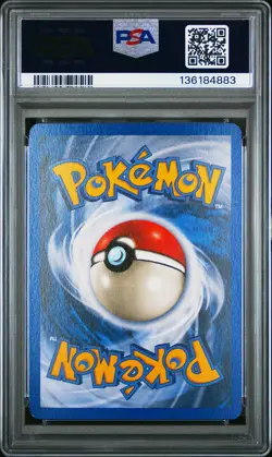 2003 POKEMON SKYRIDGE #65 HOOTHOOT-REVERSE FOIL PSA 7 - Image 2