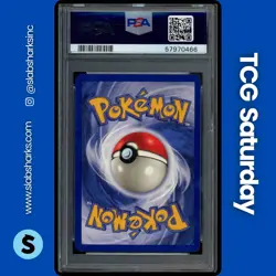 1999 POKEMON BASE SET #98/102 FIRE ENERGY PSA 10 - Image 2