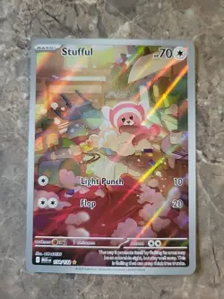 Stufful IR 154/132 MEG Mega Evolution Pokemon Card TCG - NM - Image 1