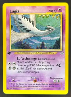 2001 Pokemon Neo Revelation 1st Edition Lugia #20/64 - Image 1