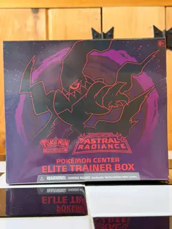 Pokemon Center Exclusive TCG Sword Shield Astral Radiance ETB Elite Trainer Box - Image 1