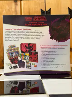 Pokemon Center Exclusive TCG Sword Shield Astral Radiance ETB Elite Trainer Box - Image 4