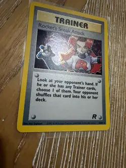 Pokemon Team Rocket Rocket’s Sneak Attack Holo #16/82 NM - Image 2