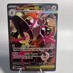 Pokemon TCG Mega Lopunny EX 128/094 SIR Phantasmal Flames Near Mint English - Image 1