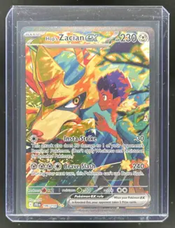 2025 Pokemon Journey Together Hop's Zacian ex #186/159 - Image 1