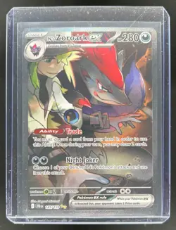 2025 Pokemon Journey Together N's Zoroark ex #185/159 - Image 1
