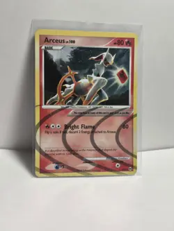 *RARE HOLO* Pokemon TCG Arceus LV.100 AR3 Arceus Set - Image 1