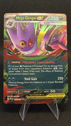 Pokemon TCG Mega Gengar Ex - ME02: Phantasmal Flames 56/94 Double Rare - Image 1
