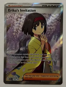 Pokemon - 151 - Erika's Invitation 196/165 PACK FRESH!!! - Image 1