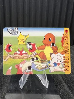 Pokemon Vintage Pocket Monsters Vending HOLO Prism Sticker Bandai 1999 Nintendo - Image 2