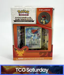 POKEMON TCG MYTHICAL POKEMON COLLECTION KELDEO SEALED - Image 1