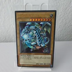 Yugioh Blue-Eyes White Dragon LCKC-EN001 Kaiba Ultra Rare Unlimited - Image 1