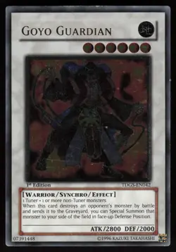 Goyo Guardian TDGS-EN042 1st Edition EURO Ultimate Rare Yu-Gi-Oh - Image 1