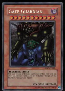 Gate Guardian MRD-EN000 Secret Rare Metal Raiders Yu-Gi-Oh - Image 1