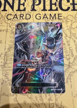Sabo OP07-118 SEC SP Alt Art Carrying on His Will ONE PIECE Card Japanese NM - Image 1