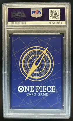 2023 One Piece Premium Card Collection Nami Film Red Edition #ST01-007 PSA 10 - Image 2