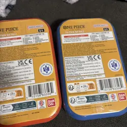 One Piece Tin Pack Set Vol 2 Factory Sealed 2 TIN LOT - Image 2