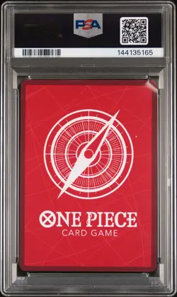 2025 ONE PIECE OP13-CARRYING ON HIS WILL ALTERNATE ART MONKEY D. LUFFY PSA 10 - Image 2