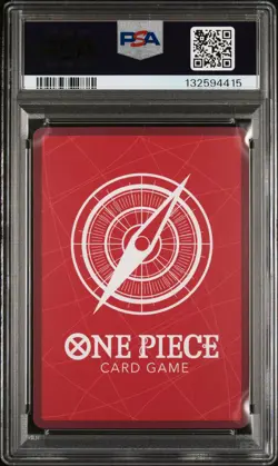 2025 ONE PIECE PROMOS PSA MAGAZINE EXCLUSIVE #001 SHANKS PSA 10 - Image 2