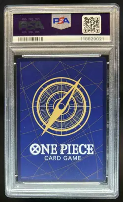 2024 One Piece Japanese Gol D Roger Gold Manga Alternate Art #OP09-118 PSA 10 - Image 2